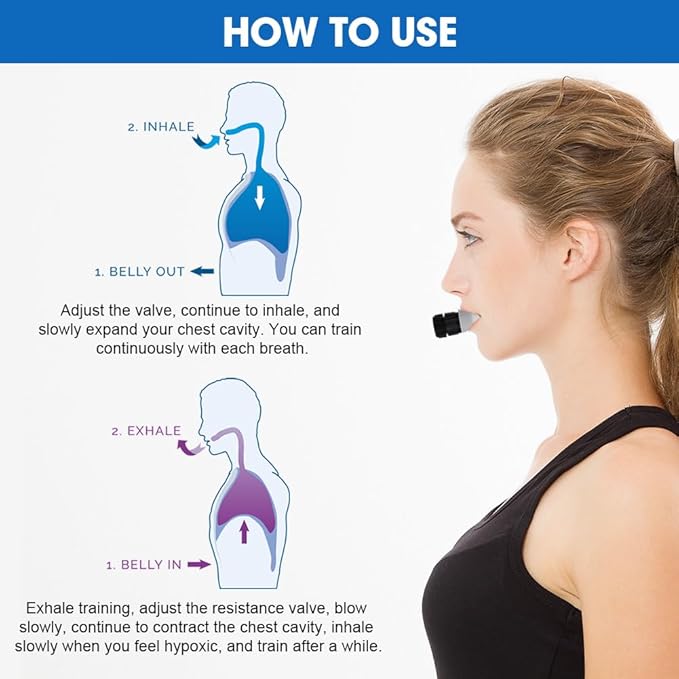 Dispositivo de ejercicio de respiración para pulmones - additional image 4