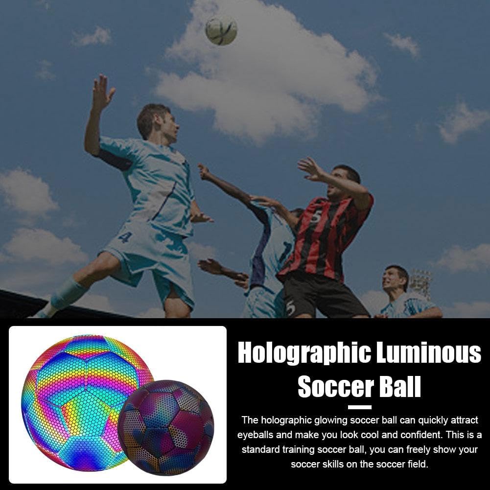 Balón de fútbol holográfico luminoso - additional image 15
